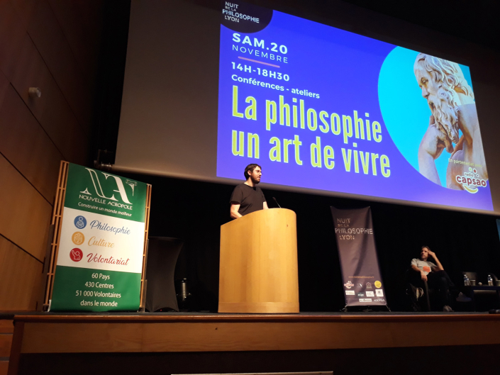 Colloque : La philosophie, un art de vivre - Maël Goarzin